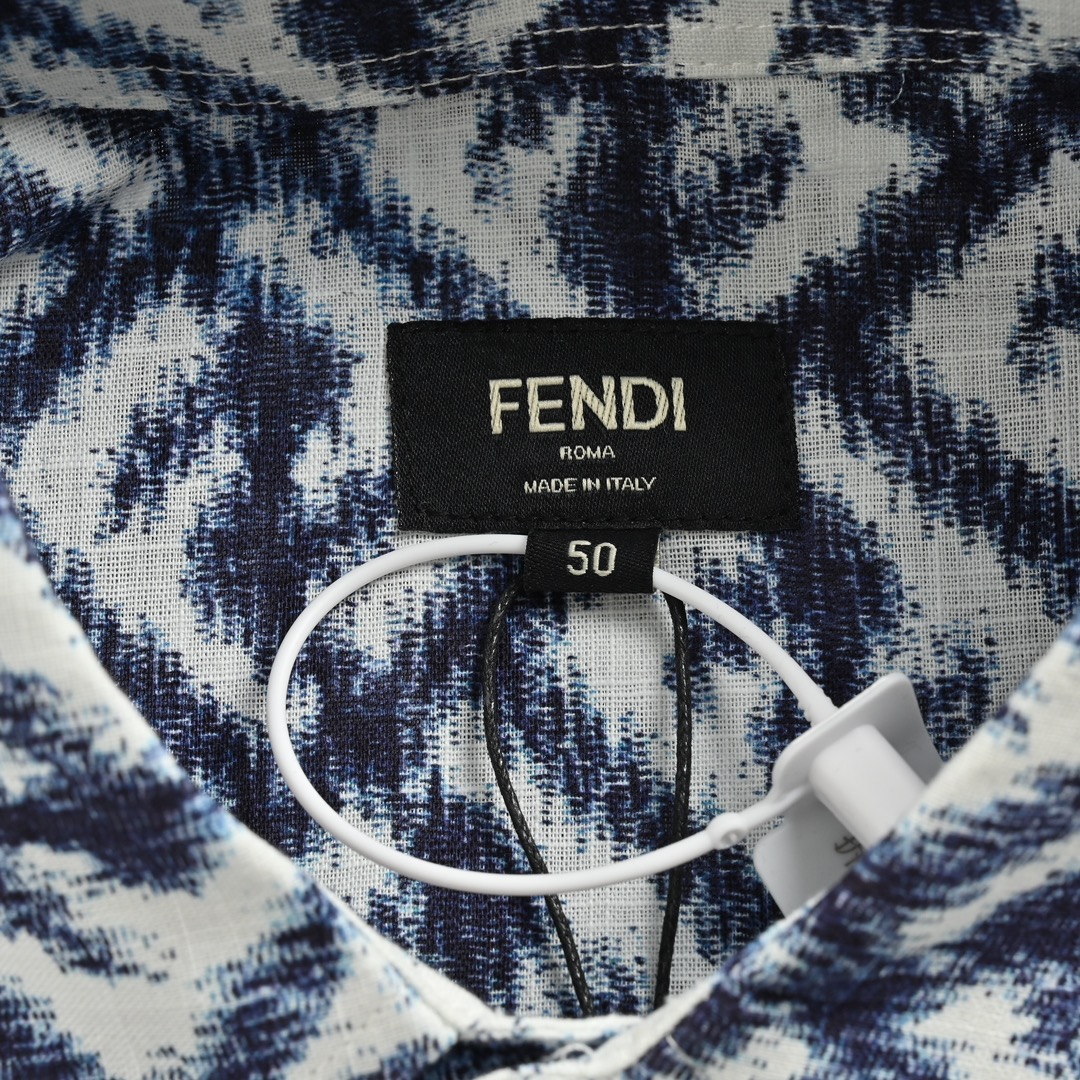 Fendi /芬迪 23Fw 满印双F衬衫