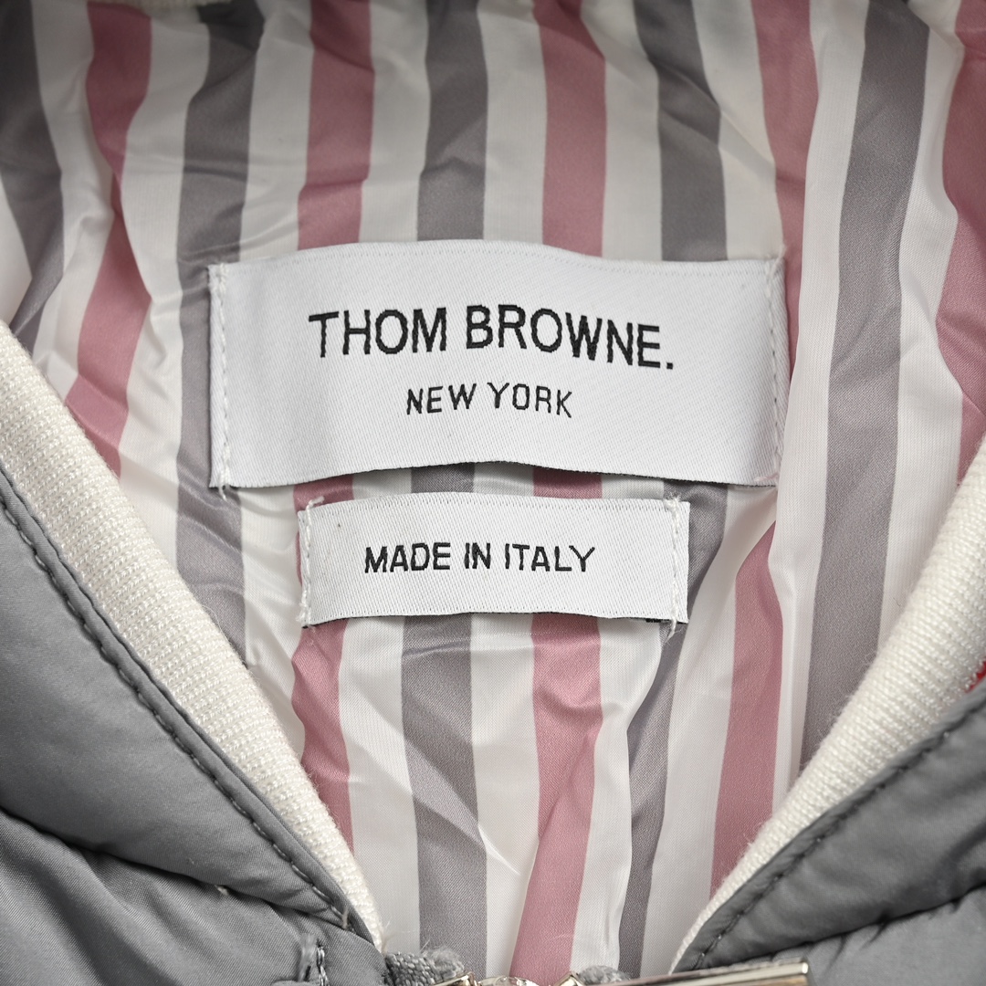 Thom Browne/汤姆布朗 23Fw 经典四杠织带羽绒服