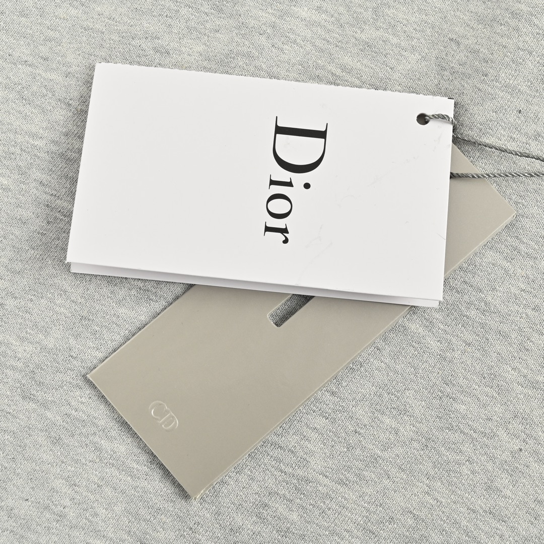 Dior/迪奥 22Fw 银标刺绣logo圆领卫衣