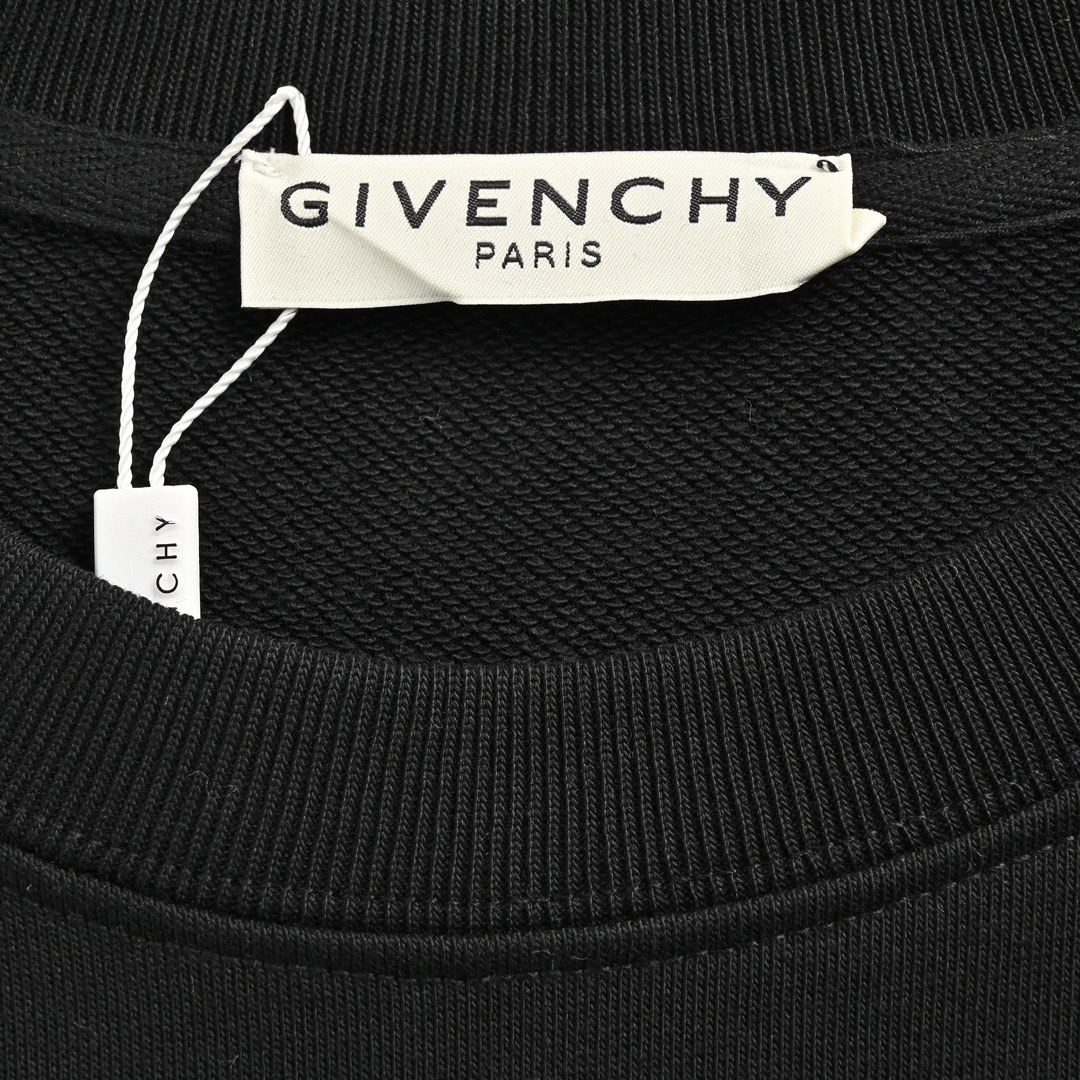 GIVENCHY /纪梵希 24Fw 前后植绒4G圆领卫衣