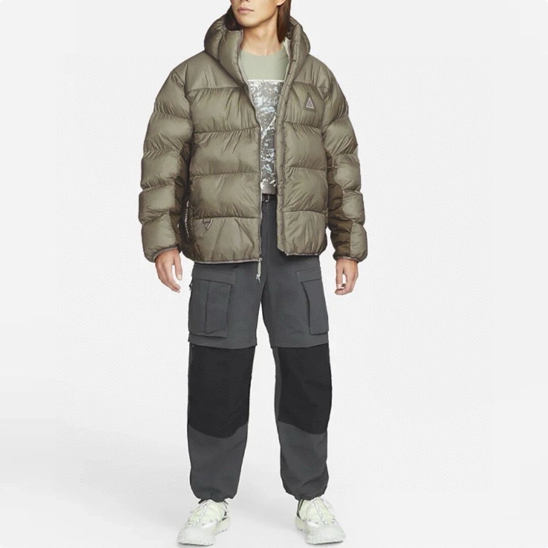 NikeACG series hooded down cotton coat coat upper body effect