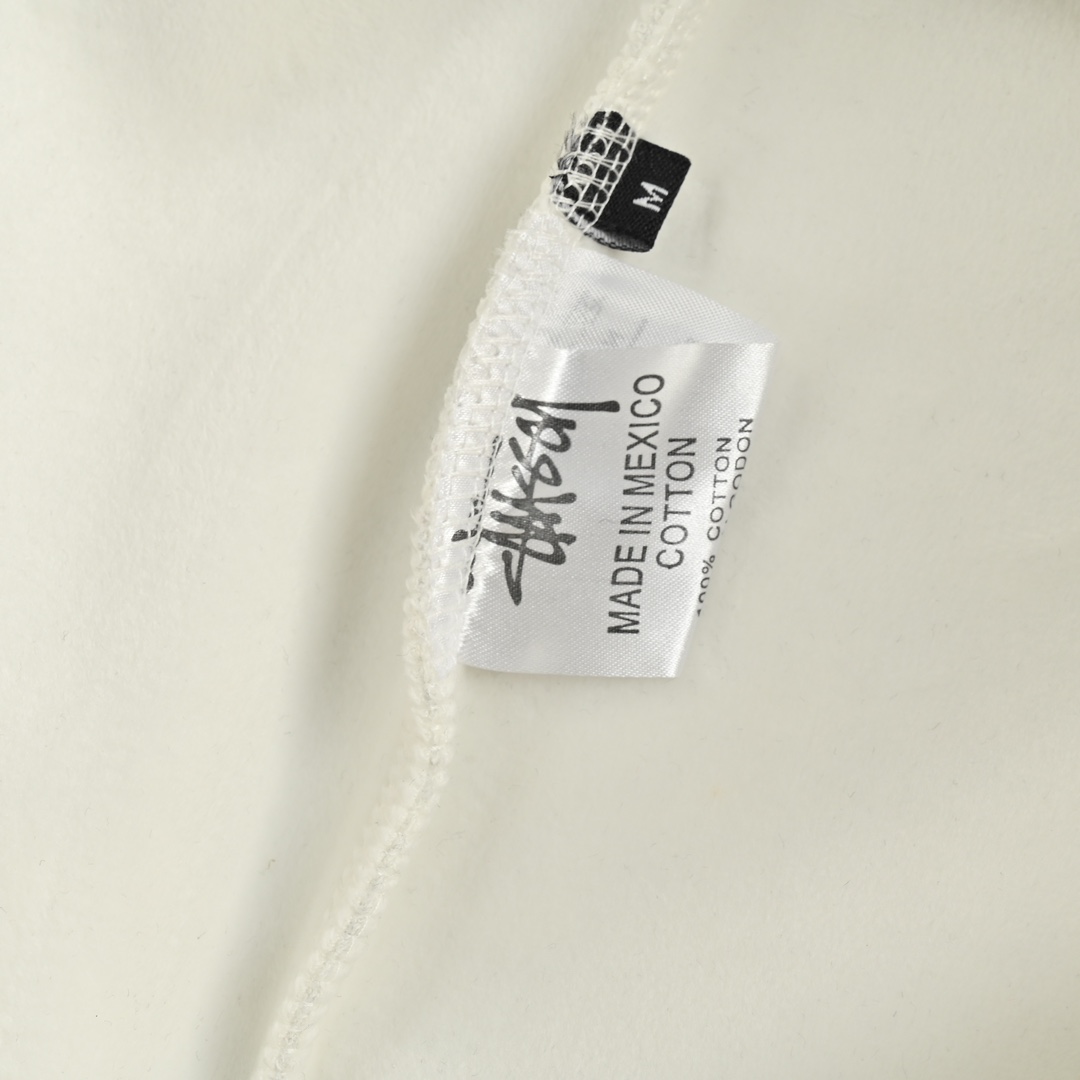 Stussy/斯图西 25Fw 刺绣加绒字母连帽卫衣