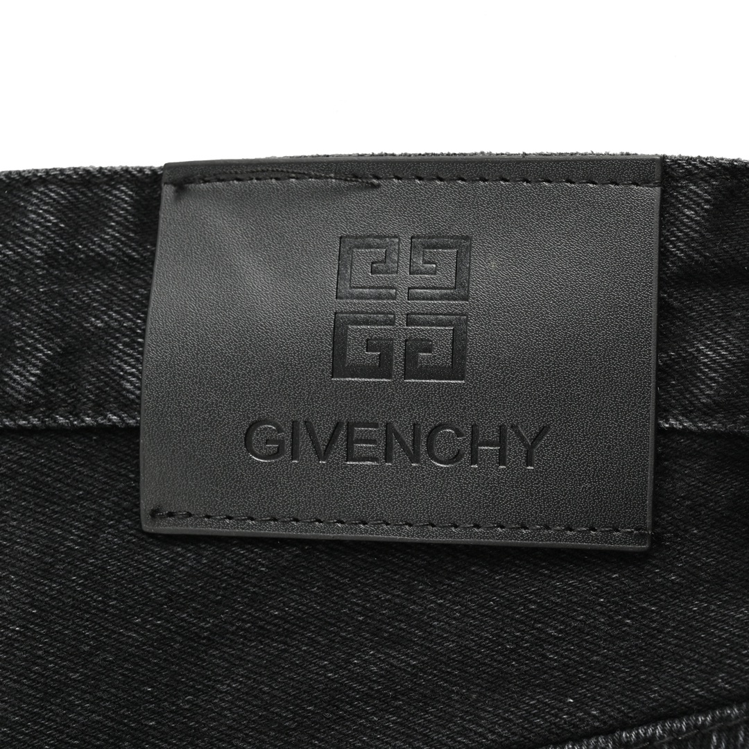 GIVENCHY/纪梵希 23Fw 口袋4G刺绣牛仔裤