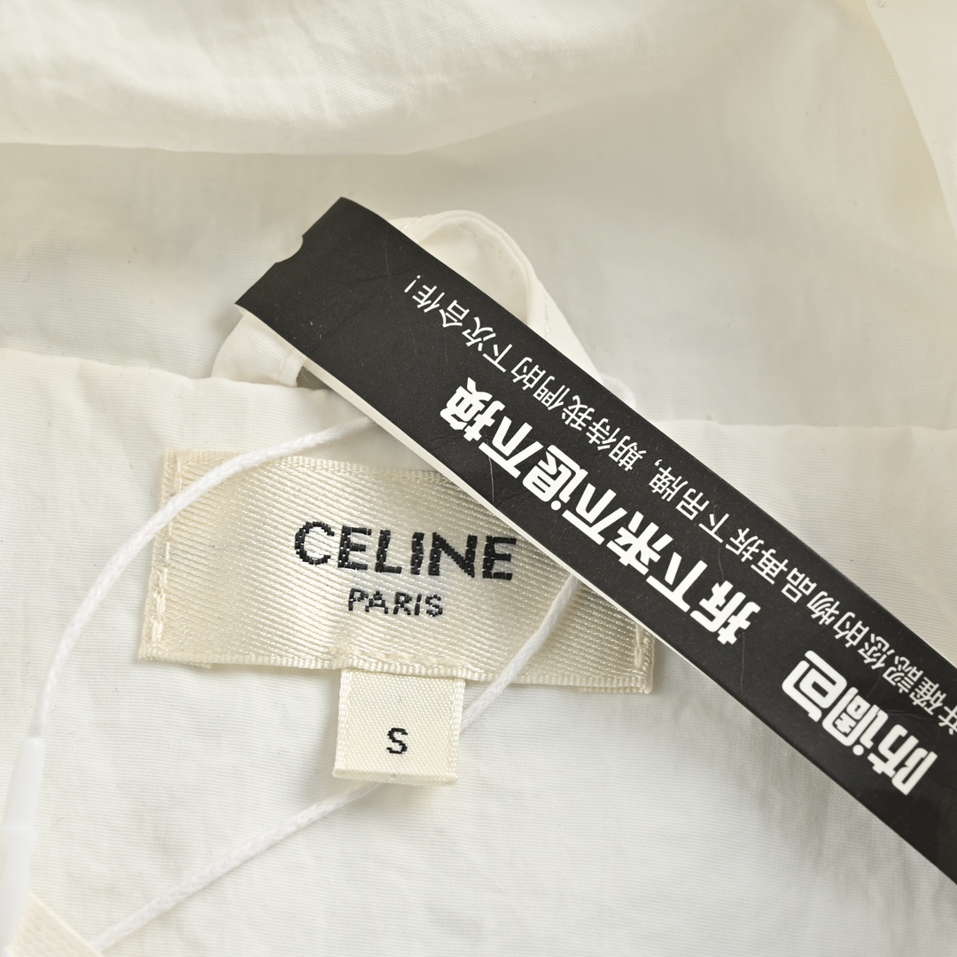 Celine/赛琳 侧边织带梭织拉链外套