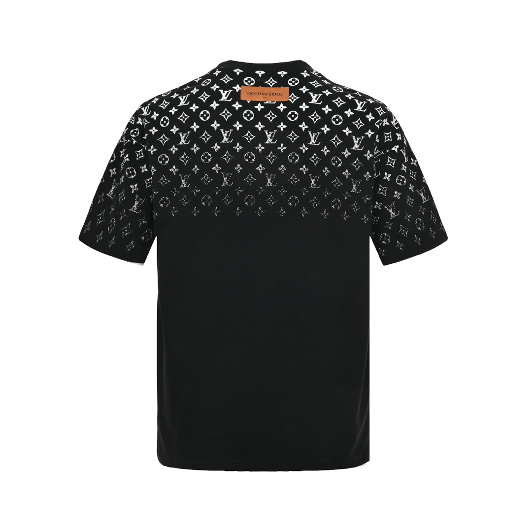 Louis Vuitton/路易威登 24ss 老花渐变印花短袖