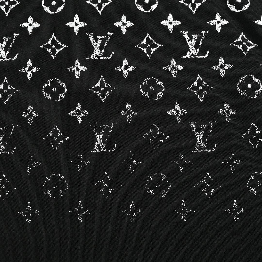 Louis Vuitton/路易威登 24ss 老花渐变印花短袖