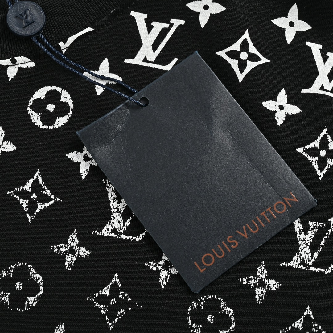 Louis Vuitton/路易威登 24ss 老花渐变印花短袖