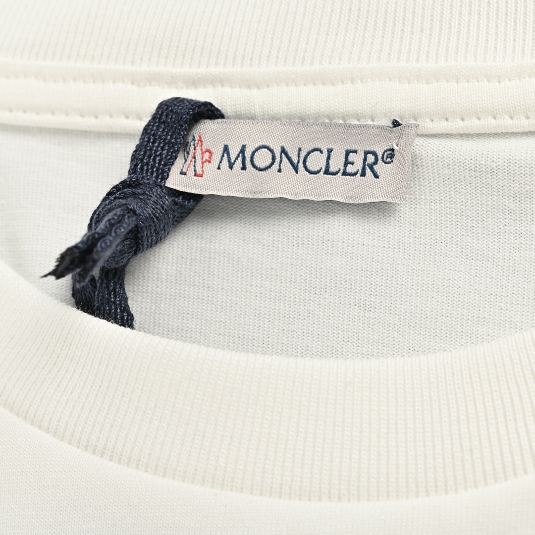 Moncler/蒙口 24ss 炫彩logo印花短袖