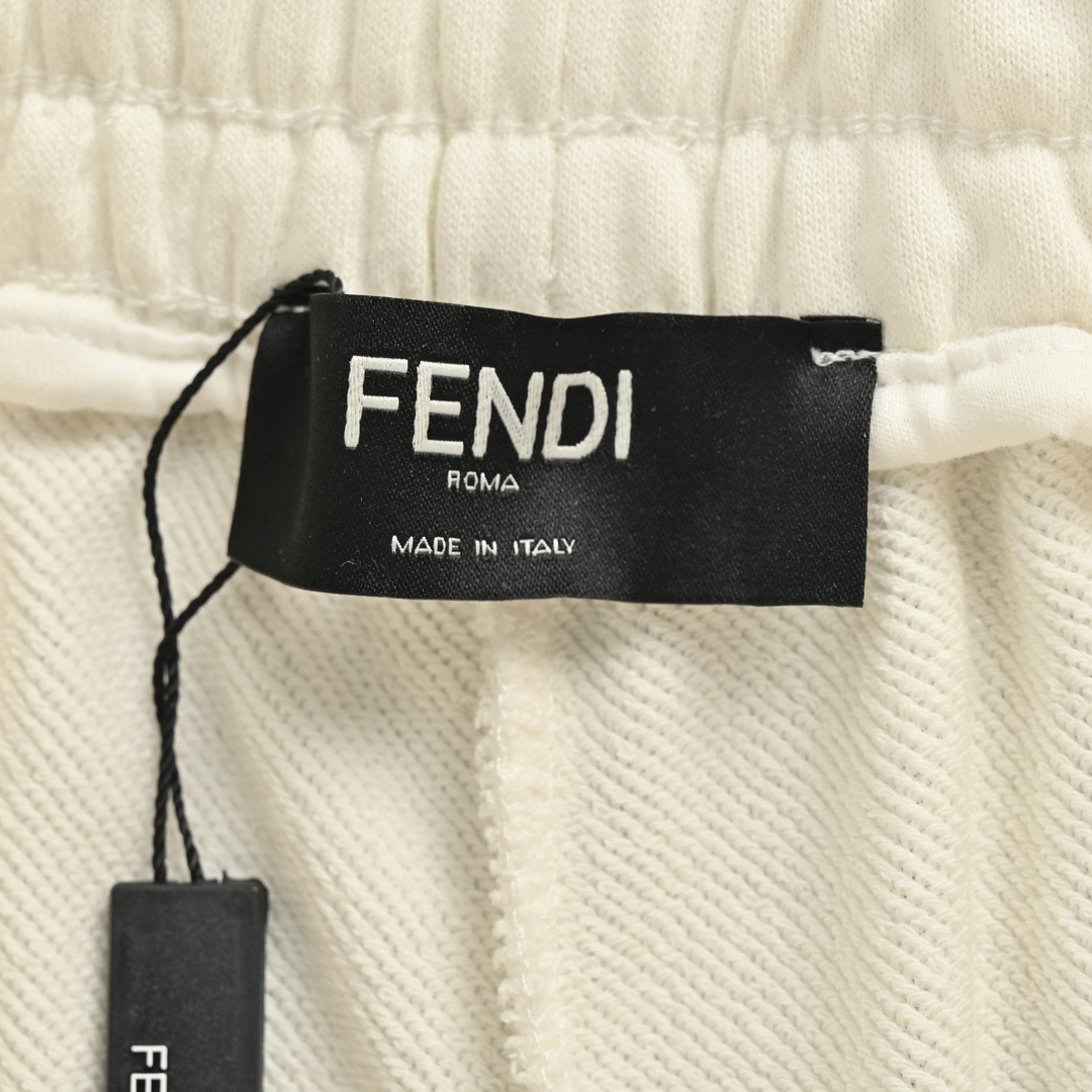 Fendi /芬迪 24ss FF拼色拼接短裤