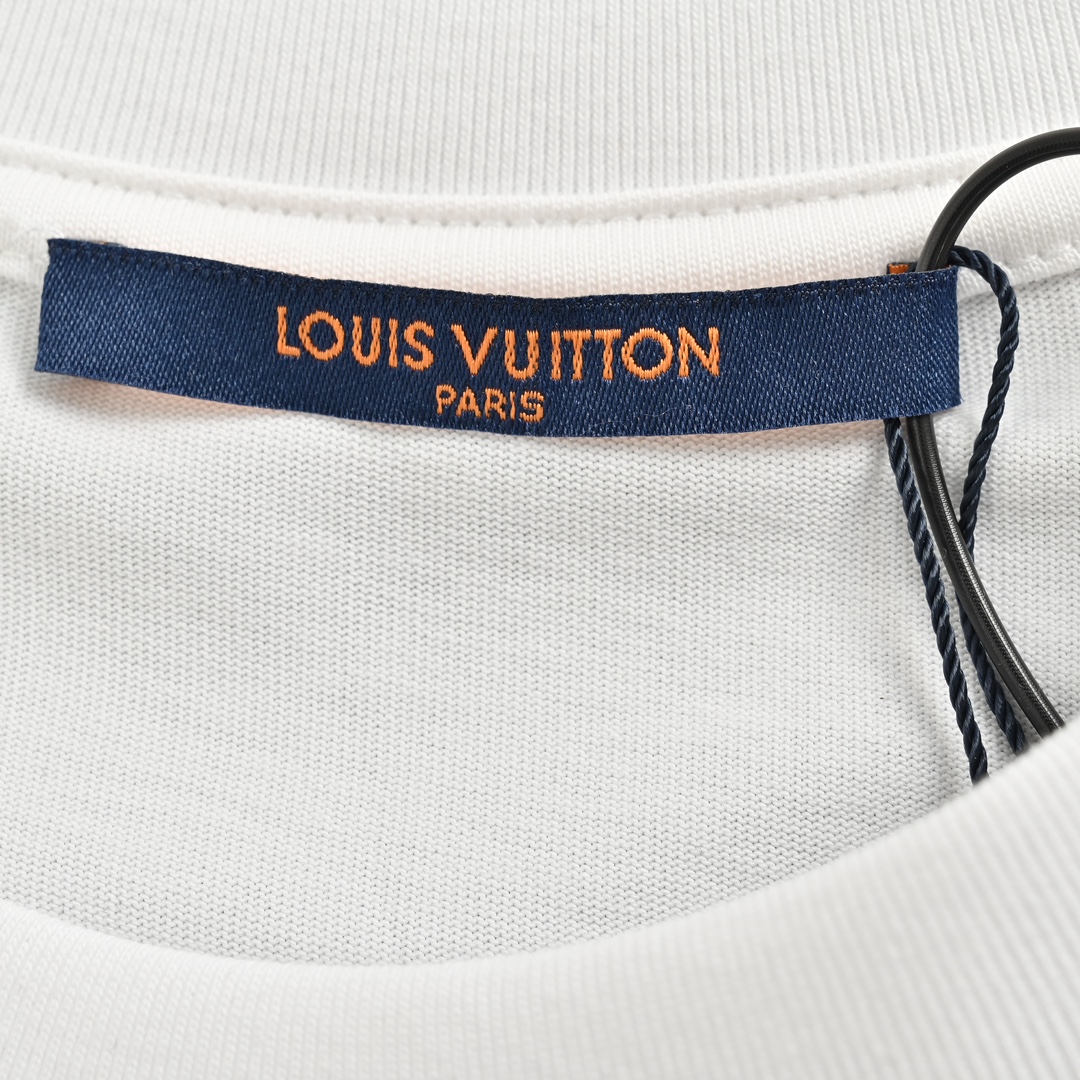 Louis Vuitton/路易威登 24ss 水墨涂鸦印花短袖