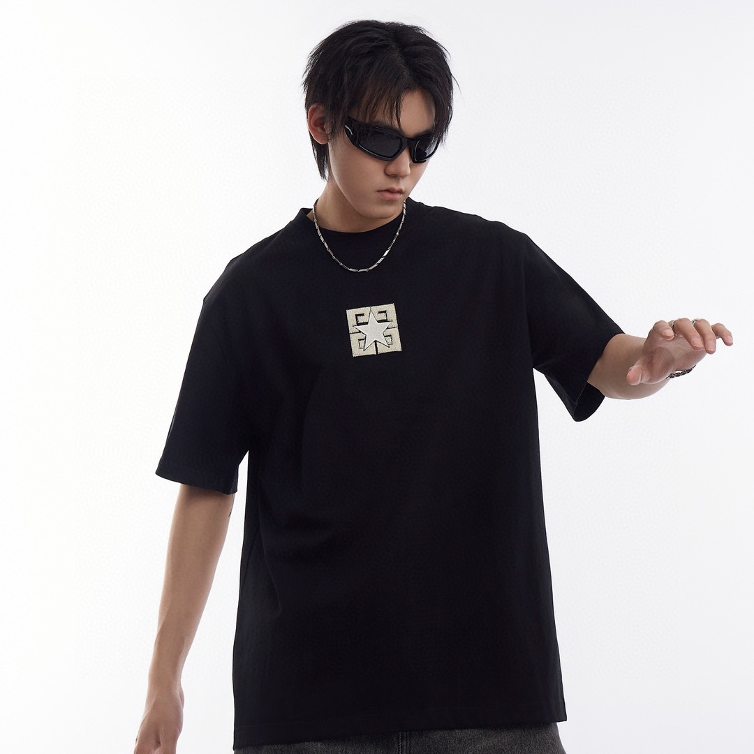 GIVENCHYGIVENCHY 4G toothbrush embroidered five-fifty star short sleeve upper
