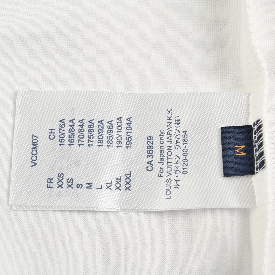 Louis Vuitton/路易威登 24ss 重工裁剪老花贴布拼接短袖