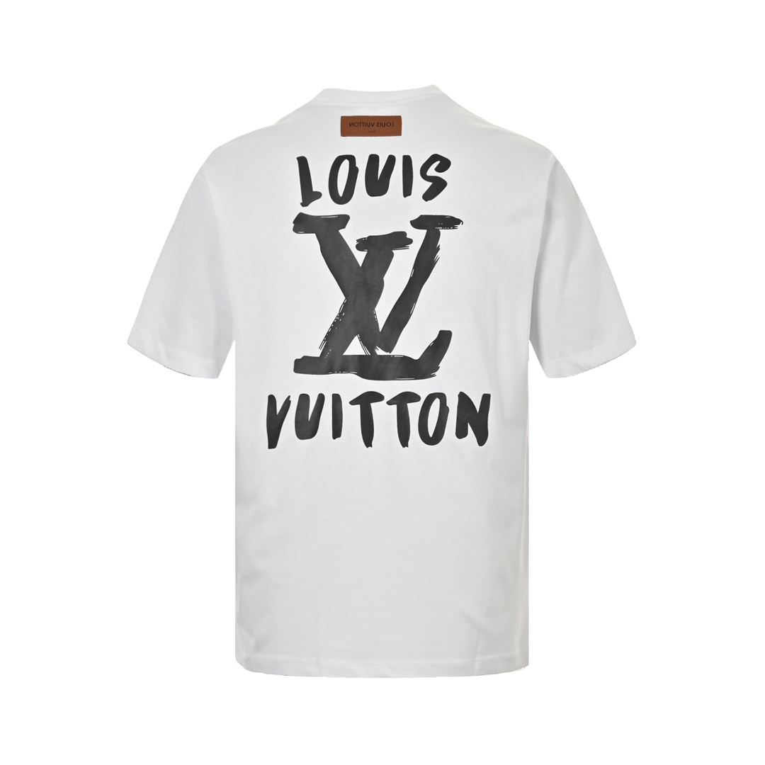 Louis Vuitton/路易威登 24ss 手绘大字母logo短袖