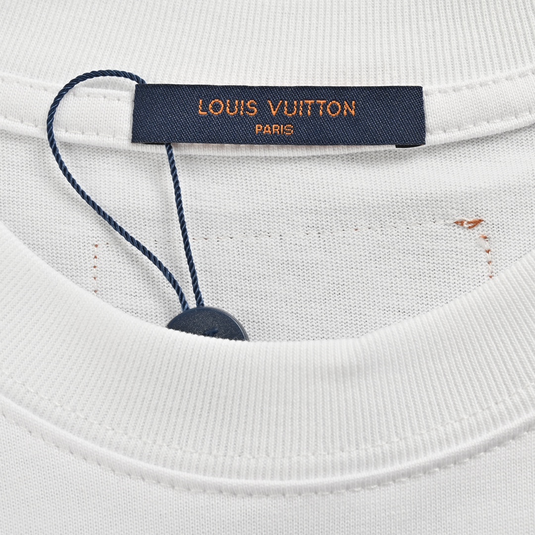 Louis Vuitton/路易威登 24ss 手绘大字母logo短袖