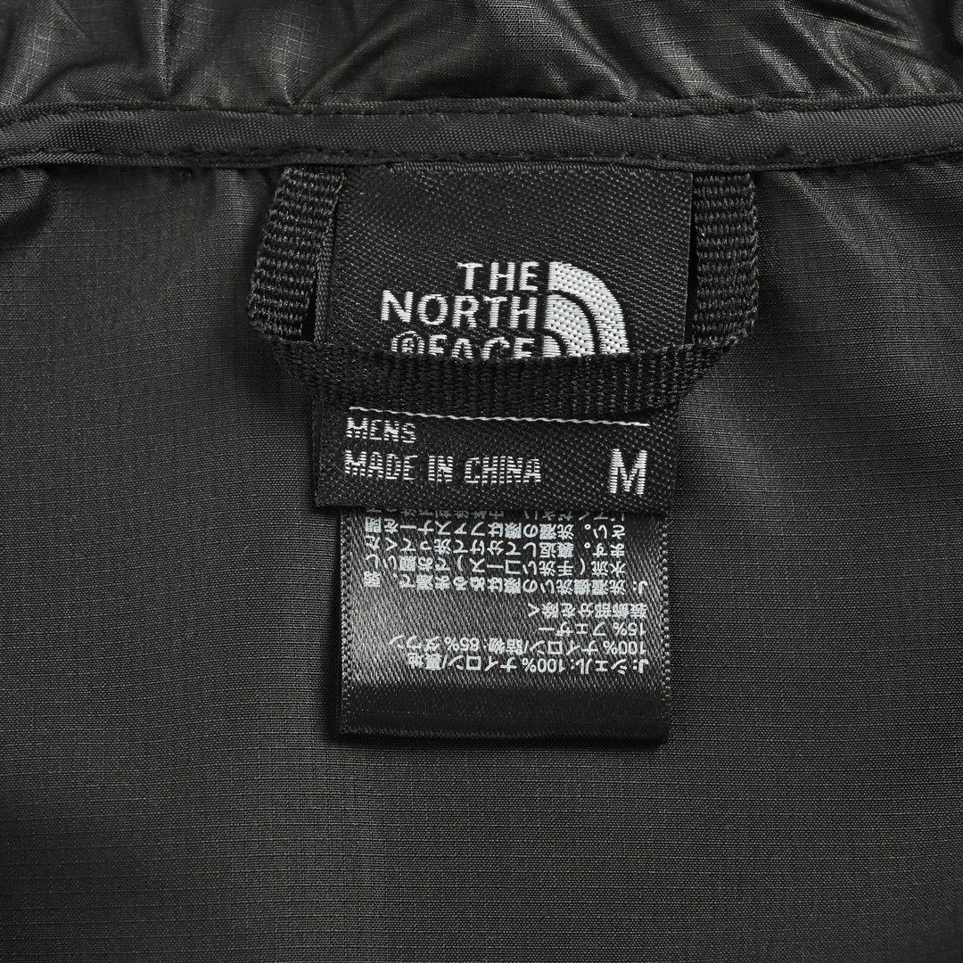 The North Face/北面 23Fw 小标刺绣拼色连帽防晒服 -黑白