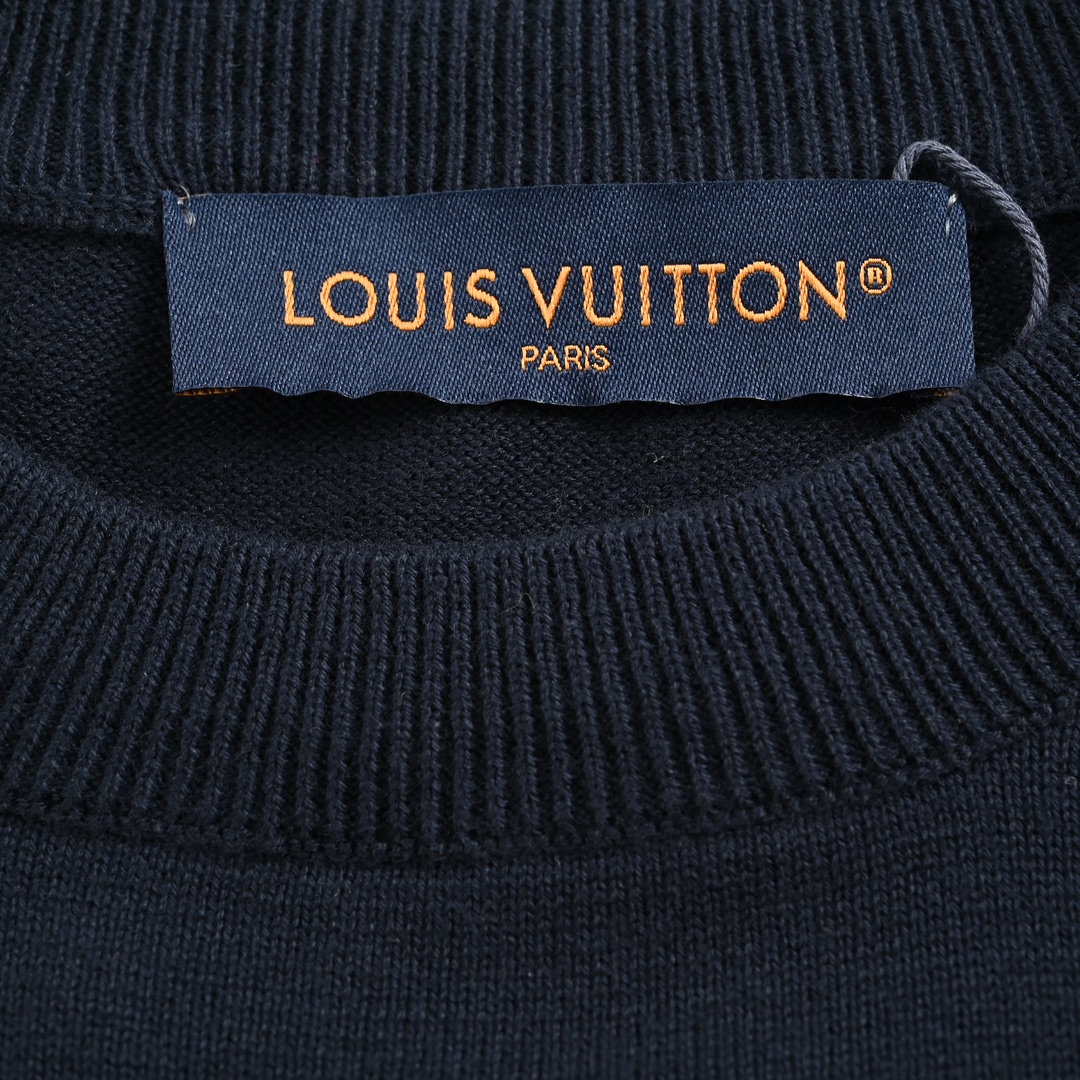 Louis Vuitton/路易威登 22ss Nigo爱心提花针织短袖