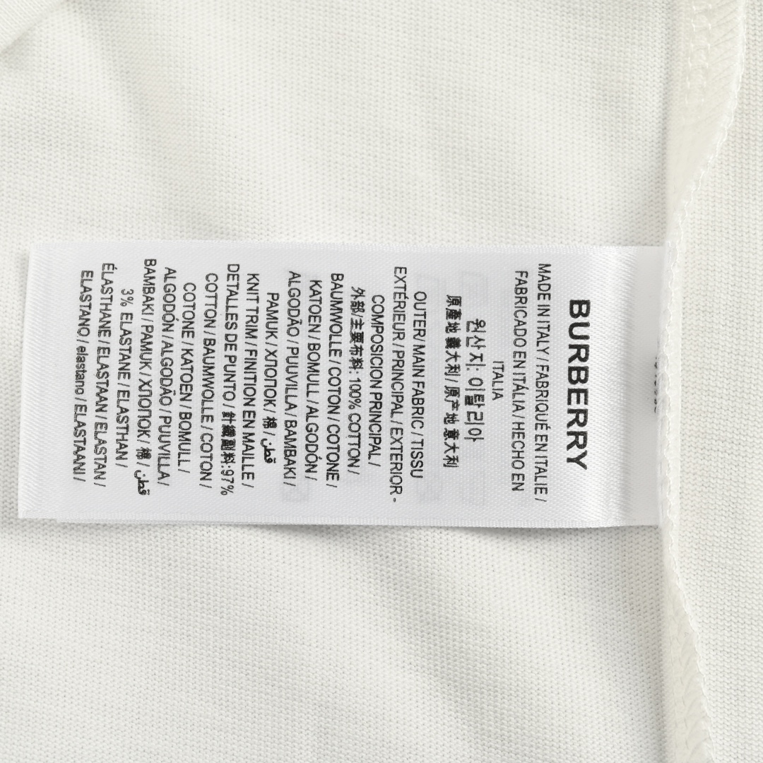 Burberry/巴宝莉 24ss 玫瑰图案印花短袖