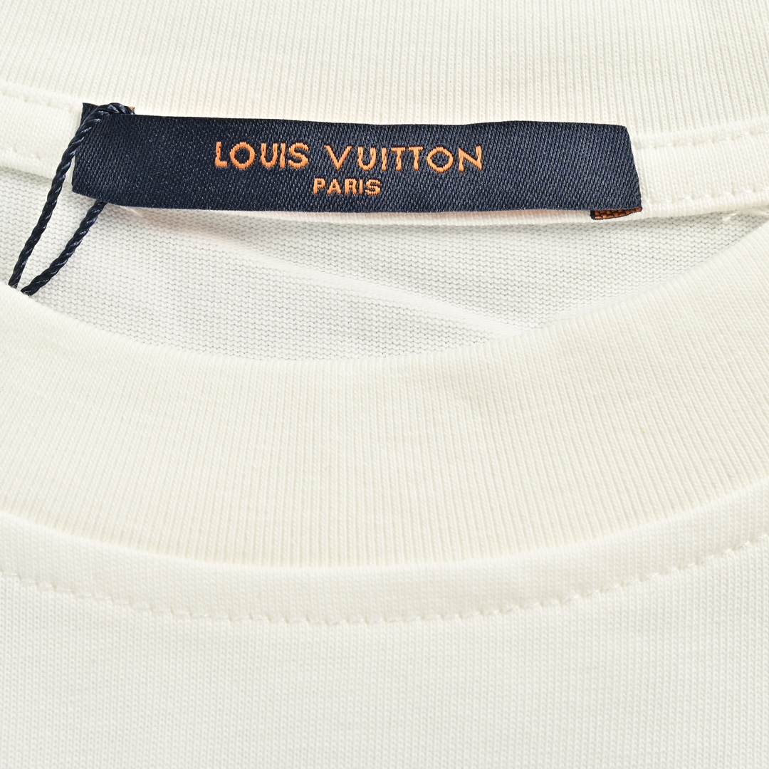 Louis Vuitton/路易威登 24ss 动物园系列斑马刺绣短袖