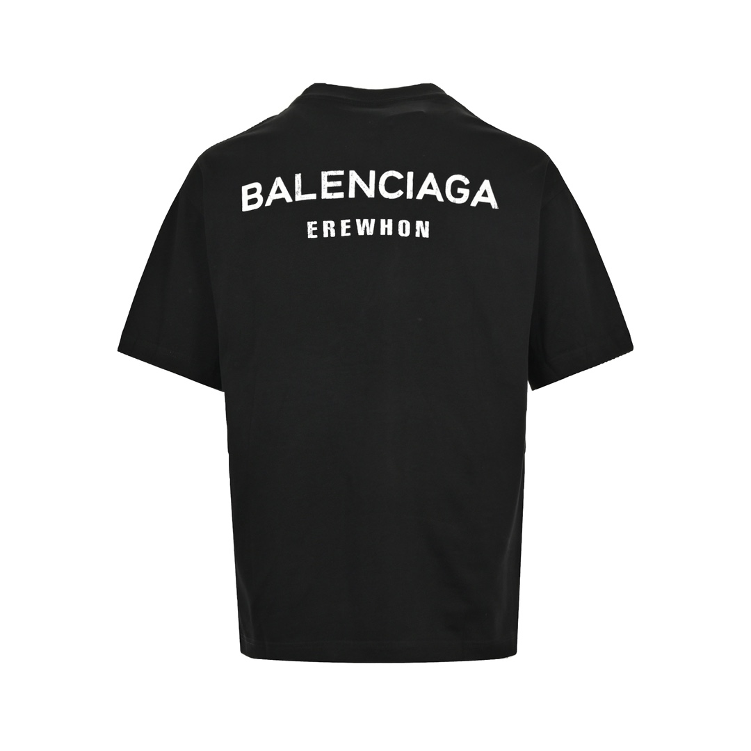 Balenciaga/巴黎世家 24ss 运动水壶印花短袖