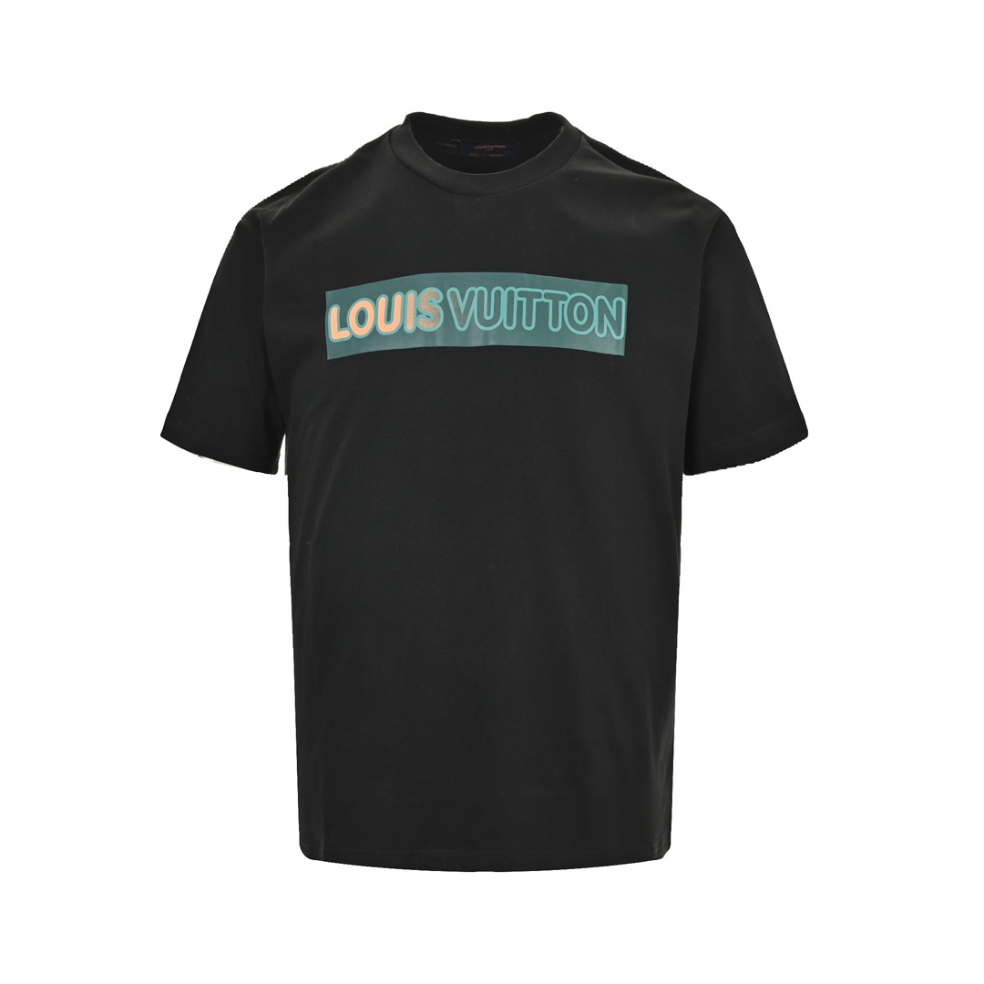 Szczyt
 Louis Vuitton Odzież T-Shirt Drukowanie Unisex Bawełna Krótki rękaw