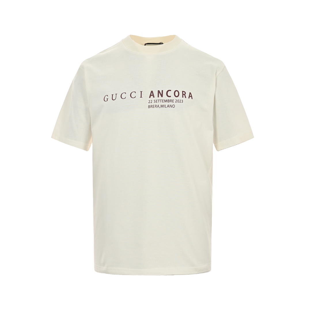 Gucci Abbigliamento T-Shirt Stampa Collezione Primavera/Estate Maniche corte