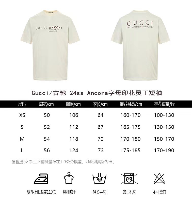 Gucci Abbigliamento T-Shirt Stampa Maniche corte