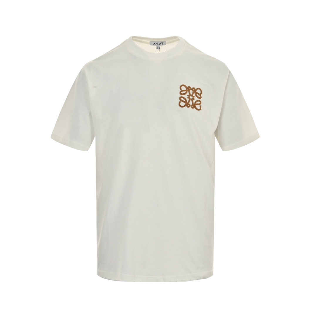 Loewe Abbigliamento T-Shirt Nero Bianco Unisex Cotone Maniche corte
