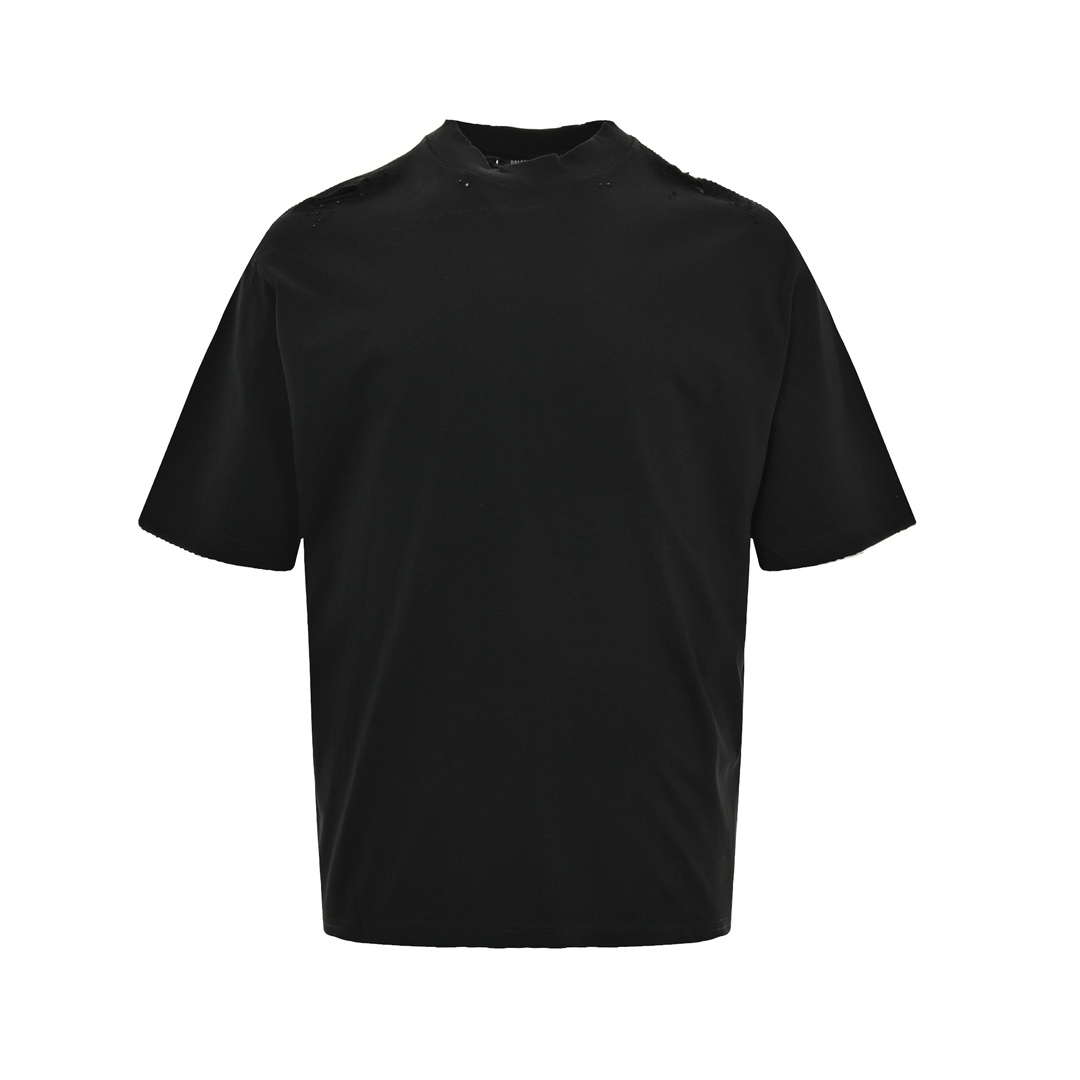 Balenciaga Odzież T-Shirt Drukowanie Unisex Bawełna czesana Krótki rękaw