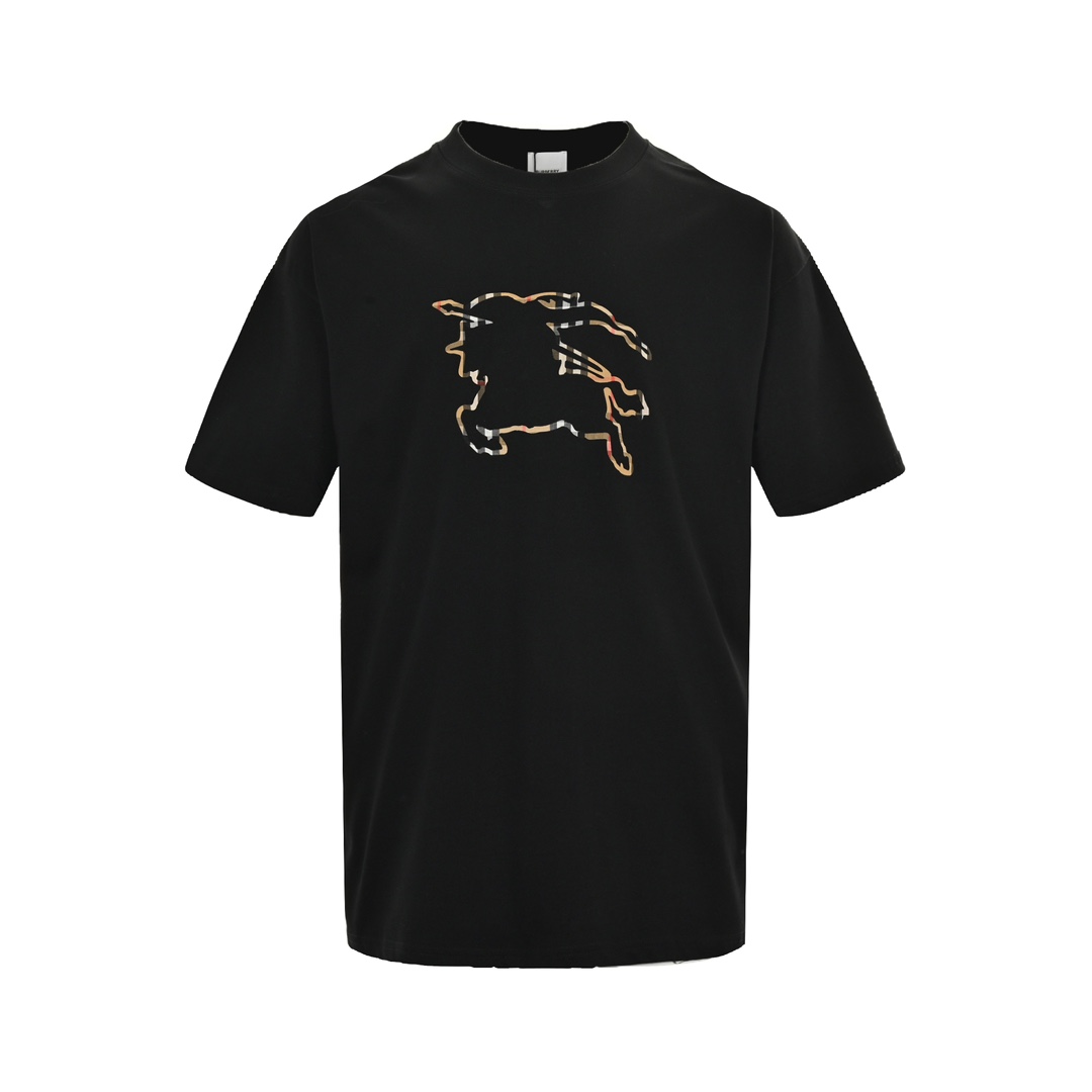 Burberry Abbigliamento T-Shirt Acquistare ora
 Nero Openwork Unisex Maniche corte
