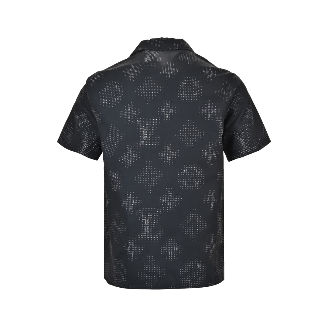 Louis Vuitton/路易威登 24ss 老花小logo短袖衬衫