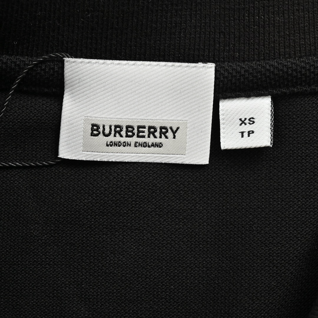 Burberry/巴宝莉 经典双排字母Polo短袖