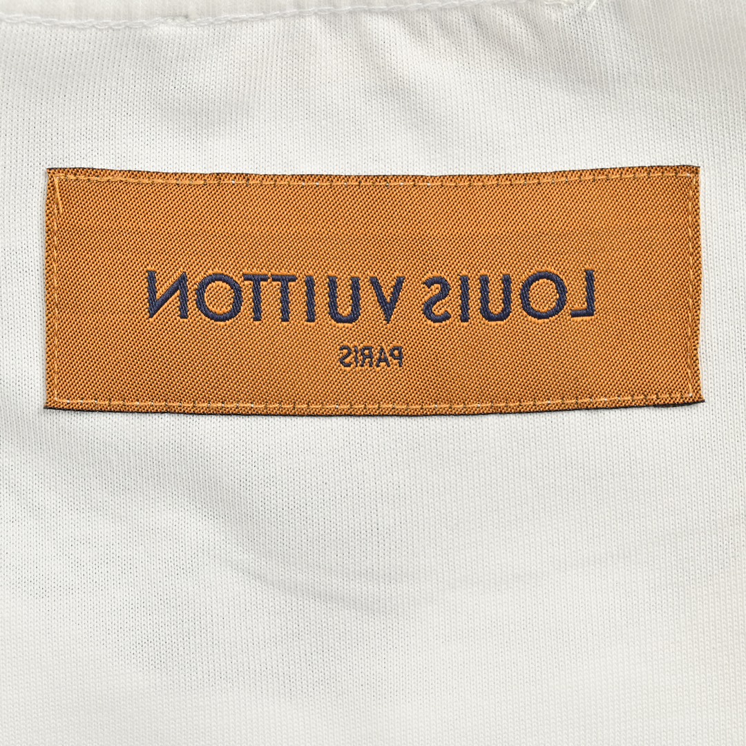 Louis Vuitton/路易威登 21ss 彩色蜡笔涂鸦短袖
