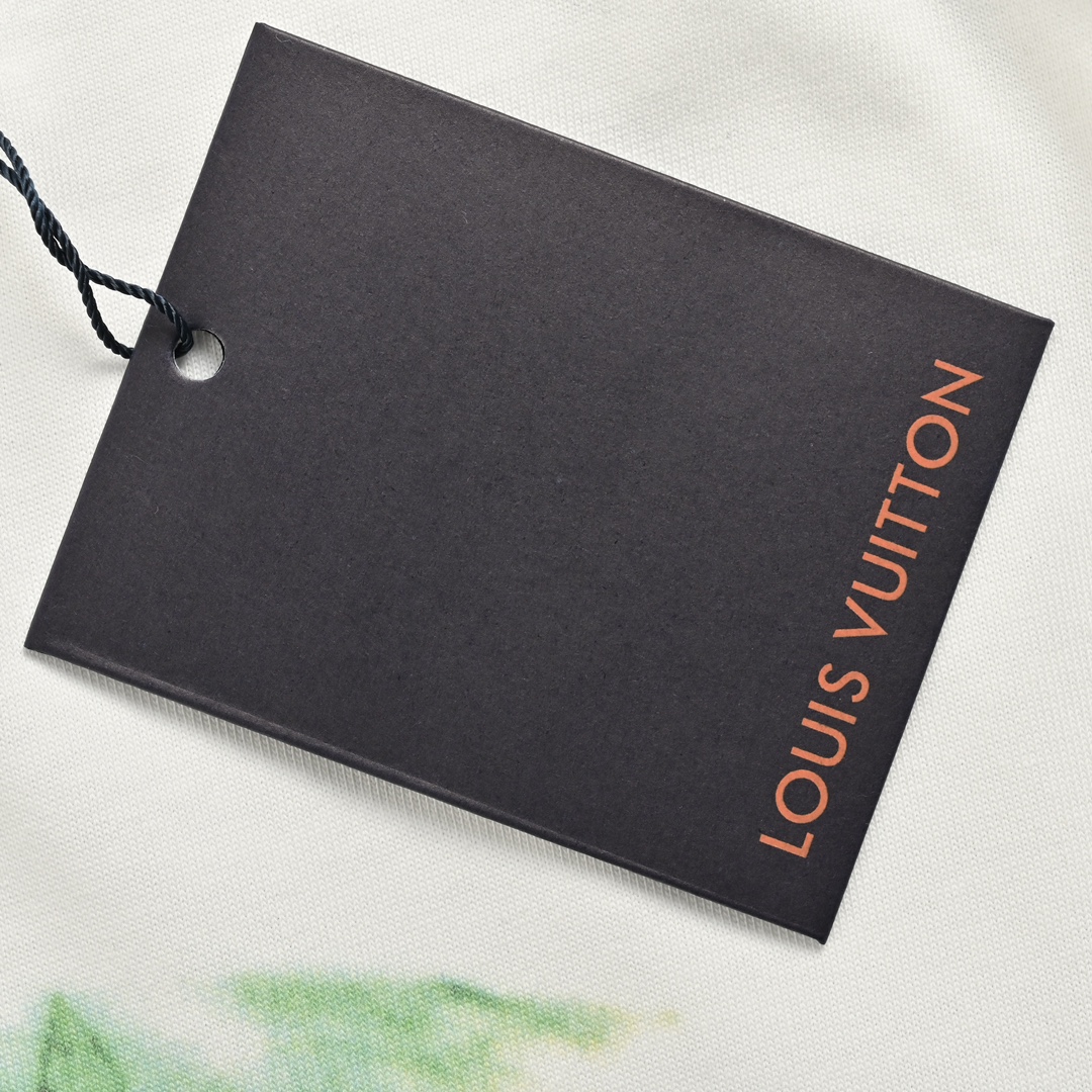 Louis Vuitton/路易威登 21ss 彩色蜡笔涂鸦短袖