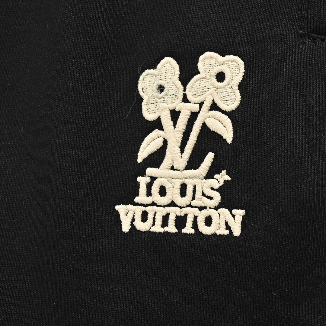 Louis Vuitton/ 路易威登 24ss 花朵刺绣短裤