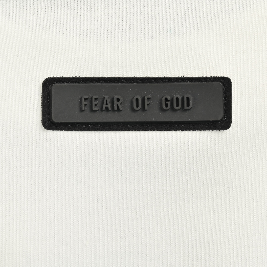 Fear Of God -Essentials 22ss 模糊复线字母印花短袖