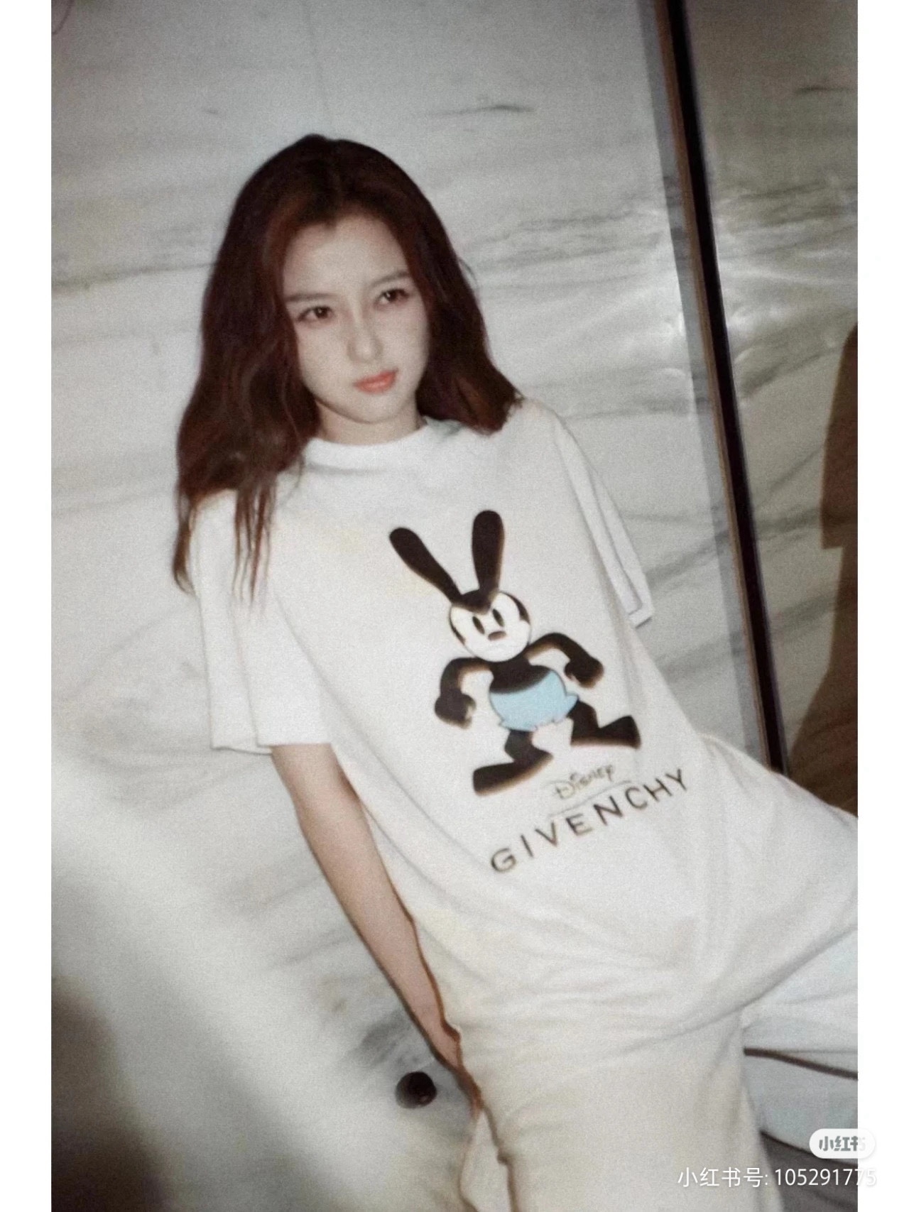 GIVENCHYGivenchy 23ss Disney co-branded doll short-sleeved upper body effect
