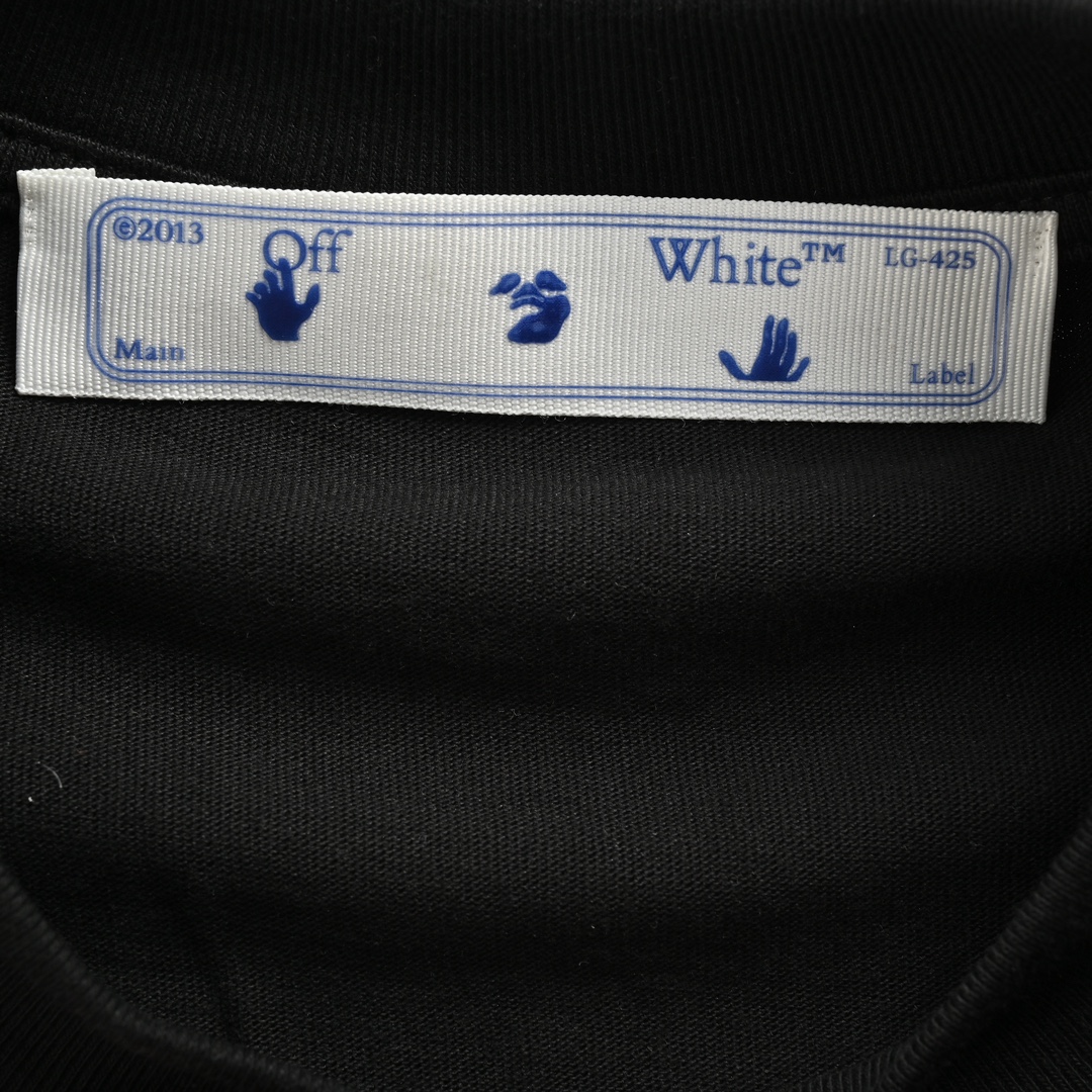 OFF WHITE C/O VIRGIL 22ss 环保绿箭头印花短袖