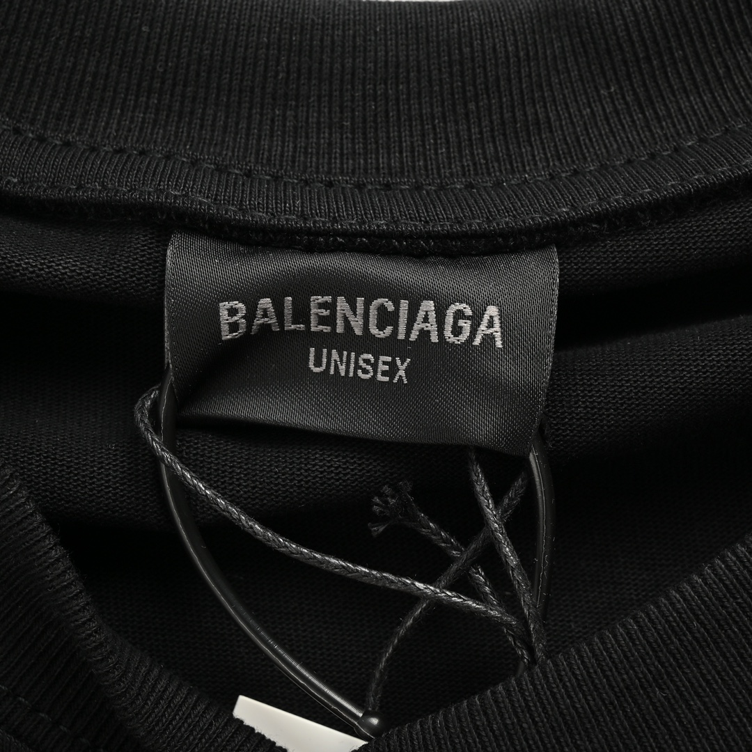 Balenciaga/巴黎世家 24ss 口袋涂鸦短袖