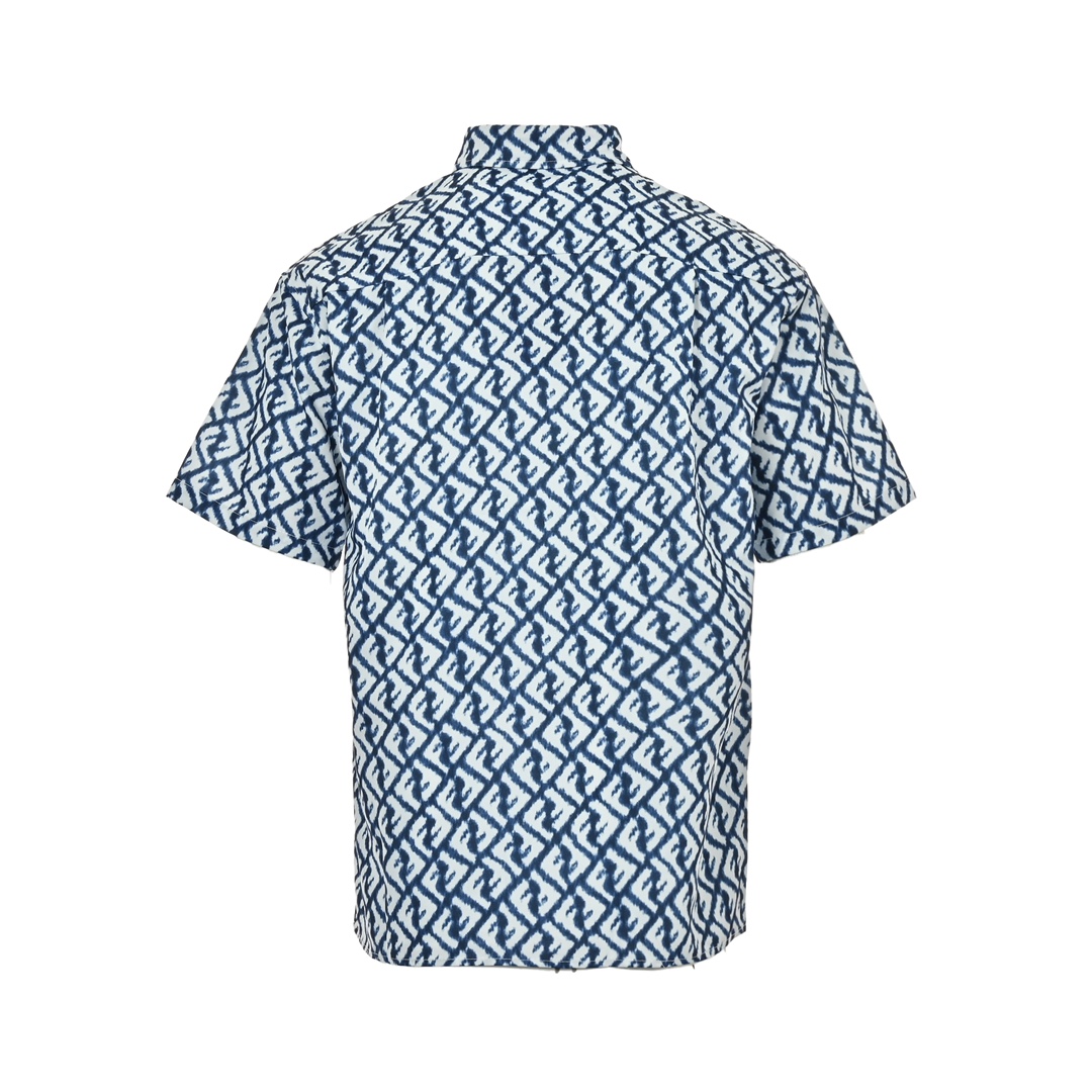Fendi/芬迪 24ss FF满印短袖衬衫