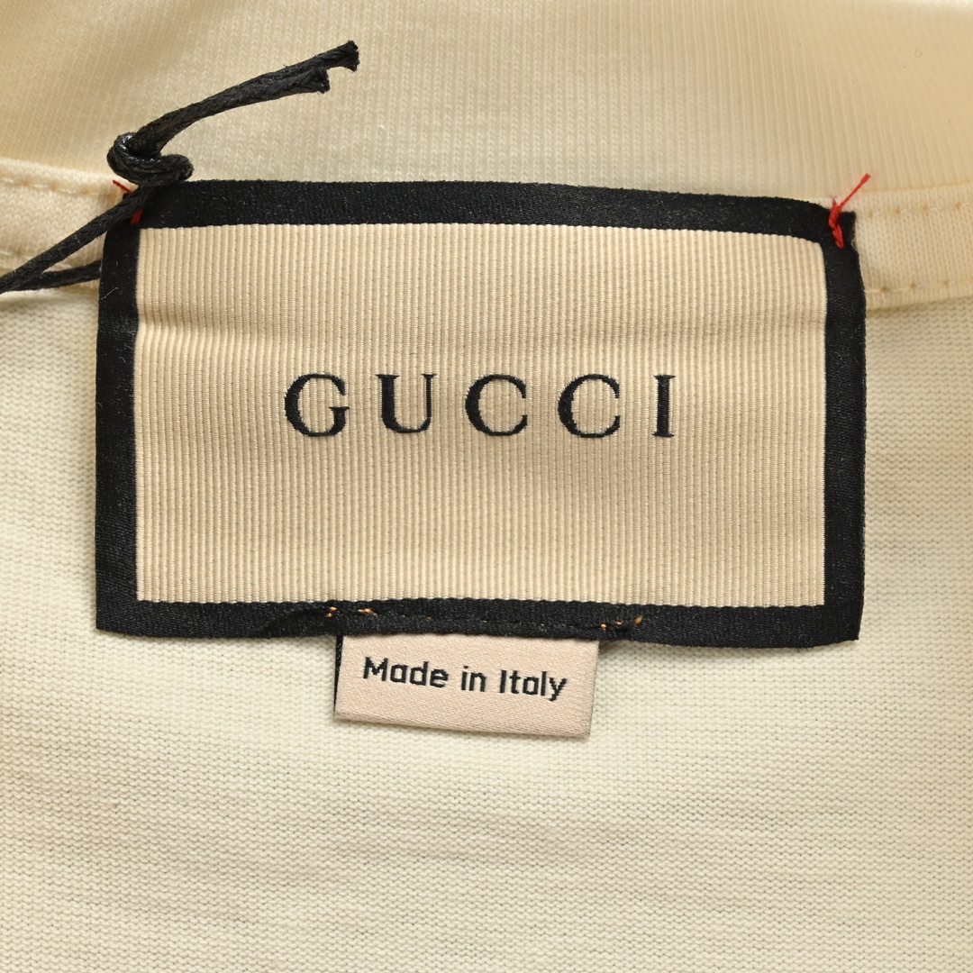 Gucci/古驰 24ss 大方块双G印花短袖 Gucci辅料 男女同款均可驾驭