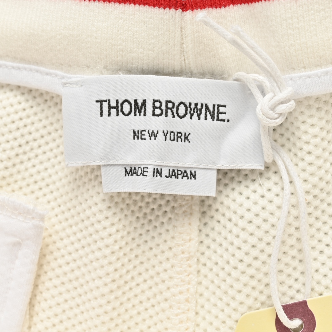 Thom Browne/汤姆布朗 暗纹四杠短裤 定制32jc初棉毛圈