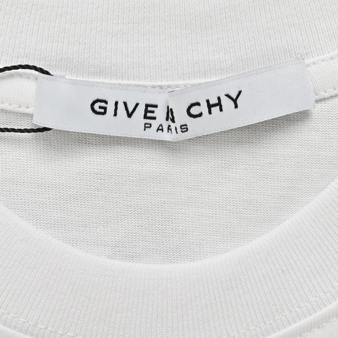 GIVENCHY /纪梵希 后背十字架印花短袖