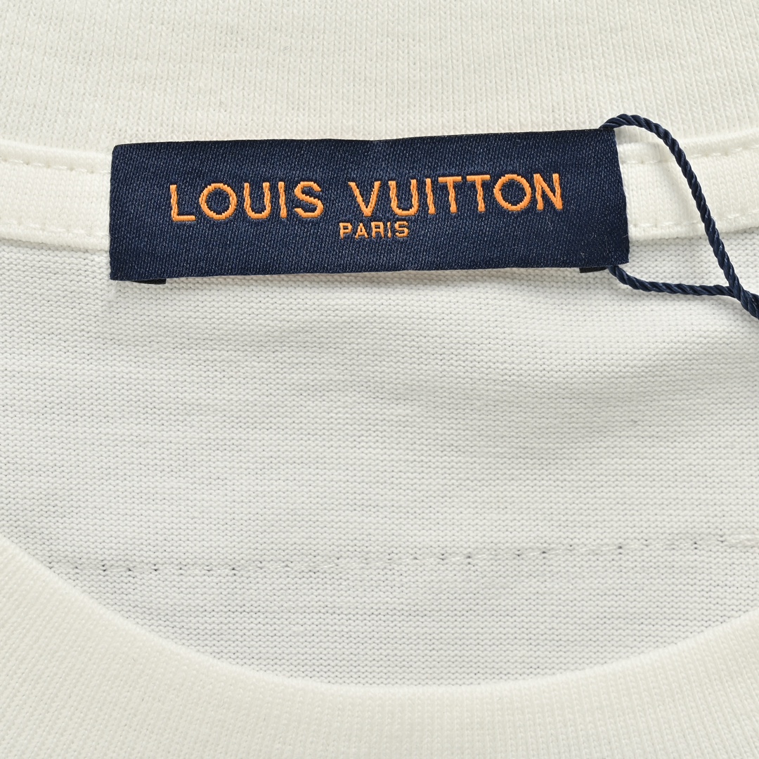 Louis Vuitton/路易威登 24ss 颠倒logo印花短袖