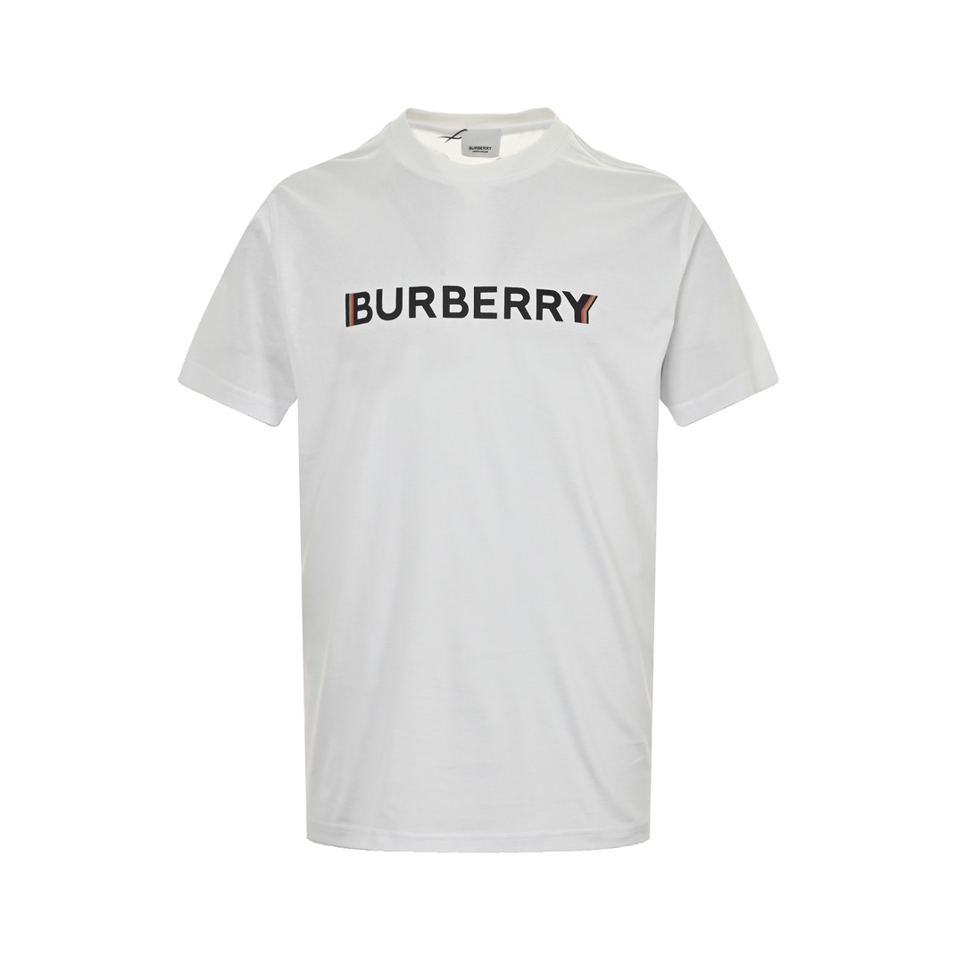 Burberry/巴宝莉 经典重影字母印花短袖