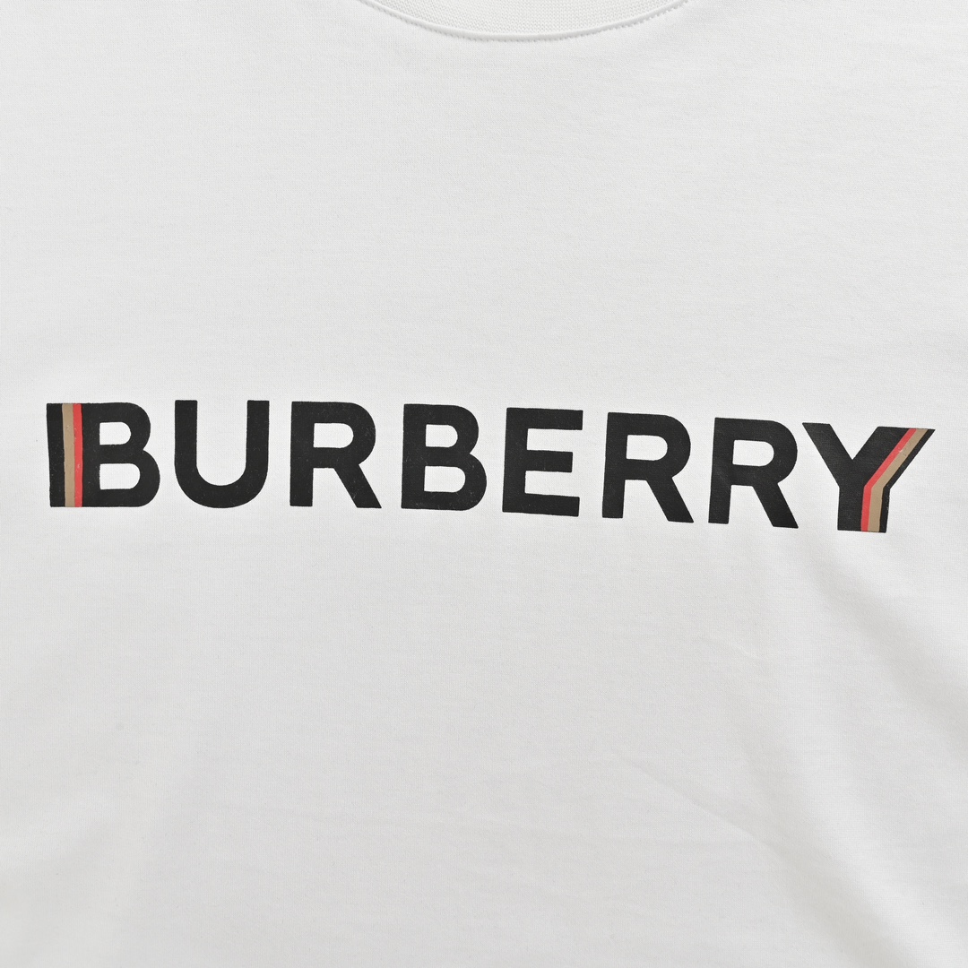 Burberry/巴宝莉 经典重影字母印花短袖