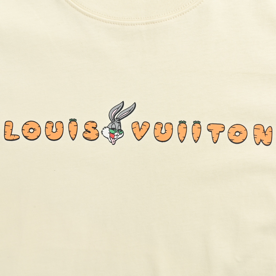 Louis Vuitton/路易威登 24ss 胡萝卜兔八哥印花短袖