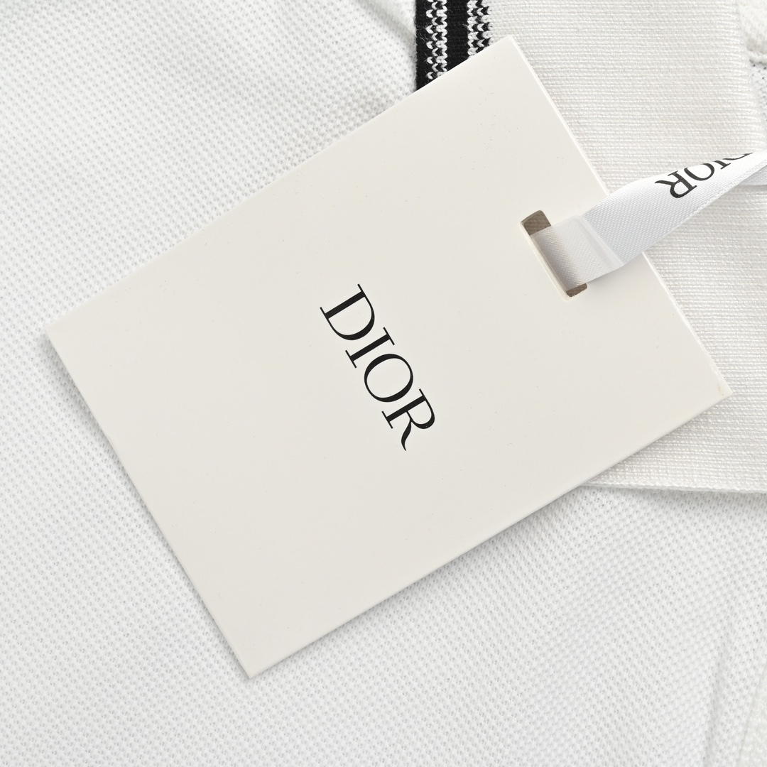 Dior /迪奥 腰带字母logo Polo短袖 选用棉质珠地网眼布打造