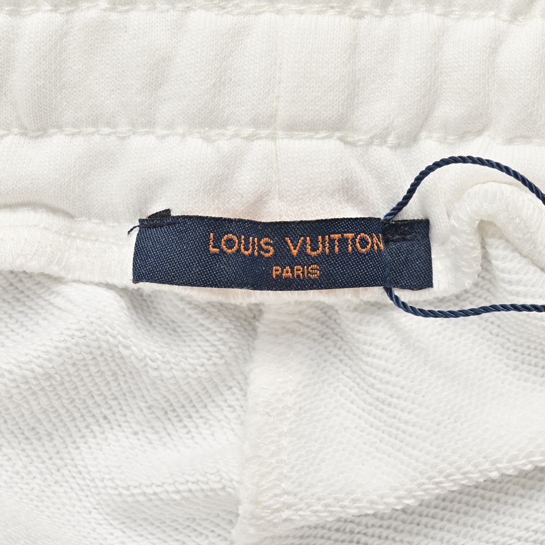 Louis Vuitton/路易威登 24ss 刺绣字母老花短裤