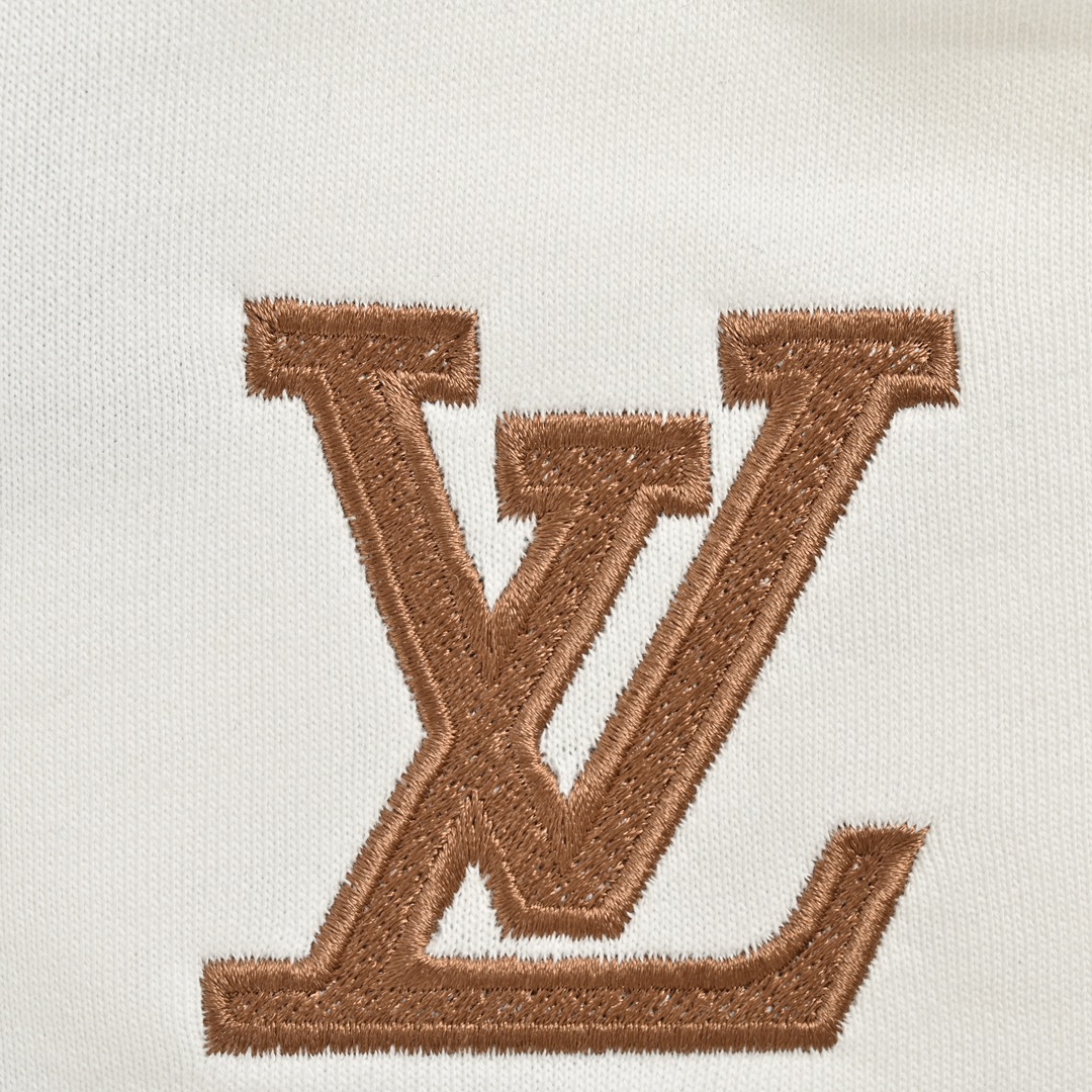 Louis Vuitton/路易威登 24ss 刺绣字母老花短裤