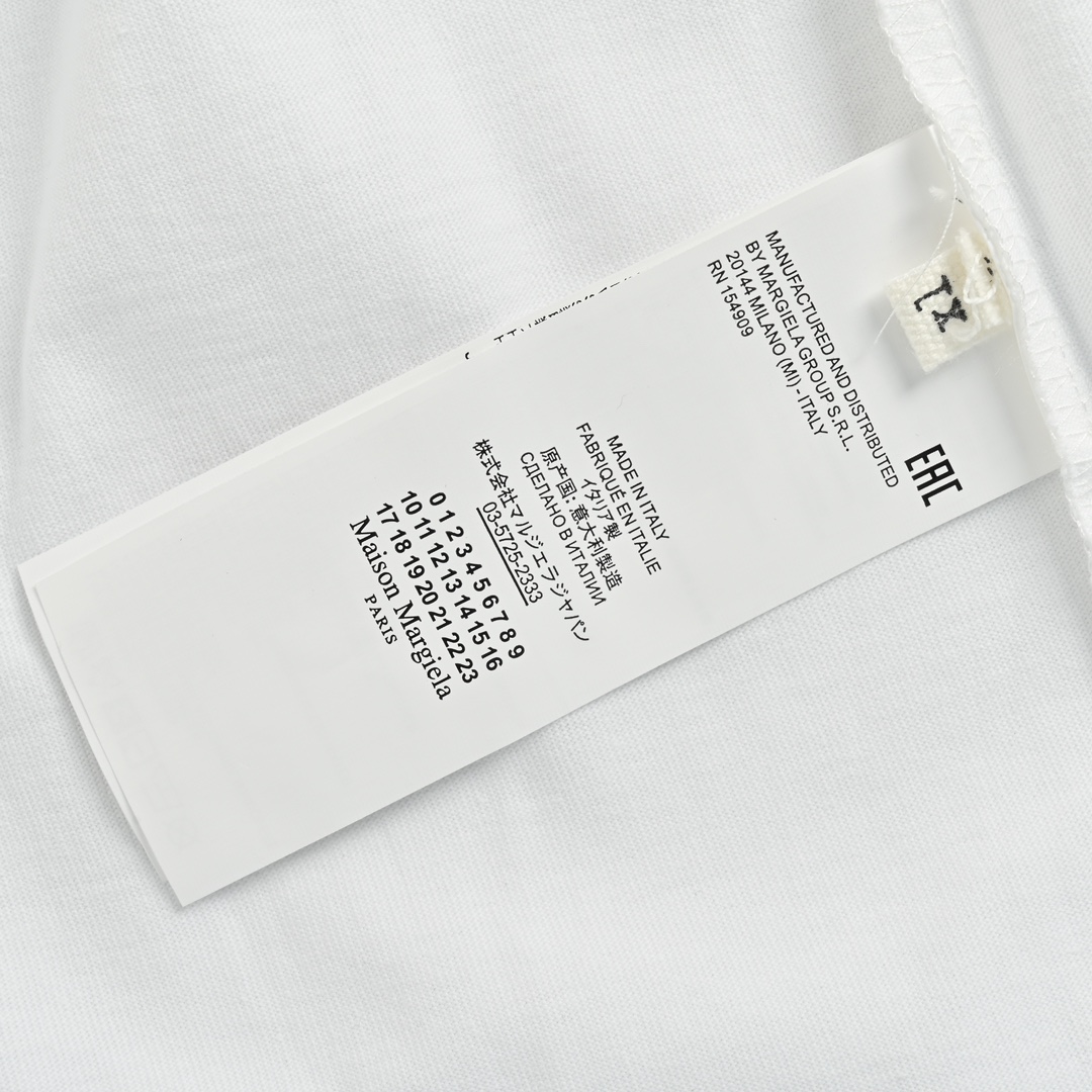 Maison Margiela/马吉拉 字母印花短袖 422130003 白色黑色